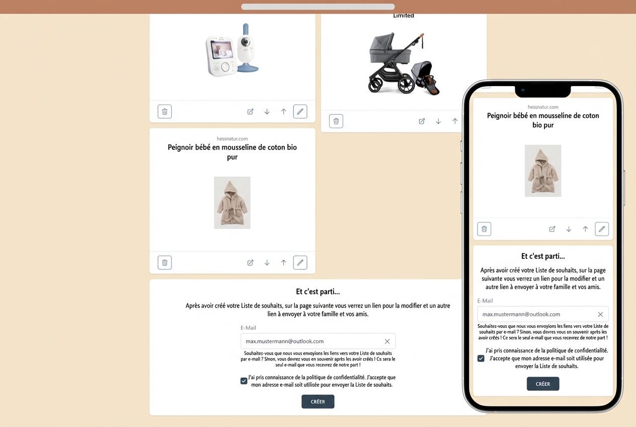 Comment créer votre liste de souhaits