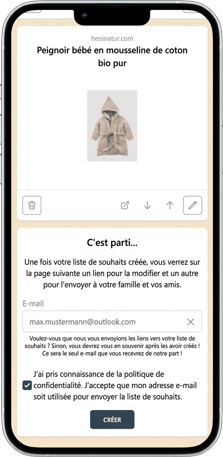 Comment créer votre liste de souhaits
