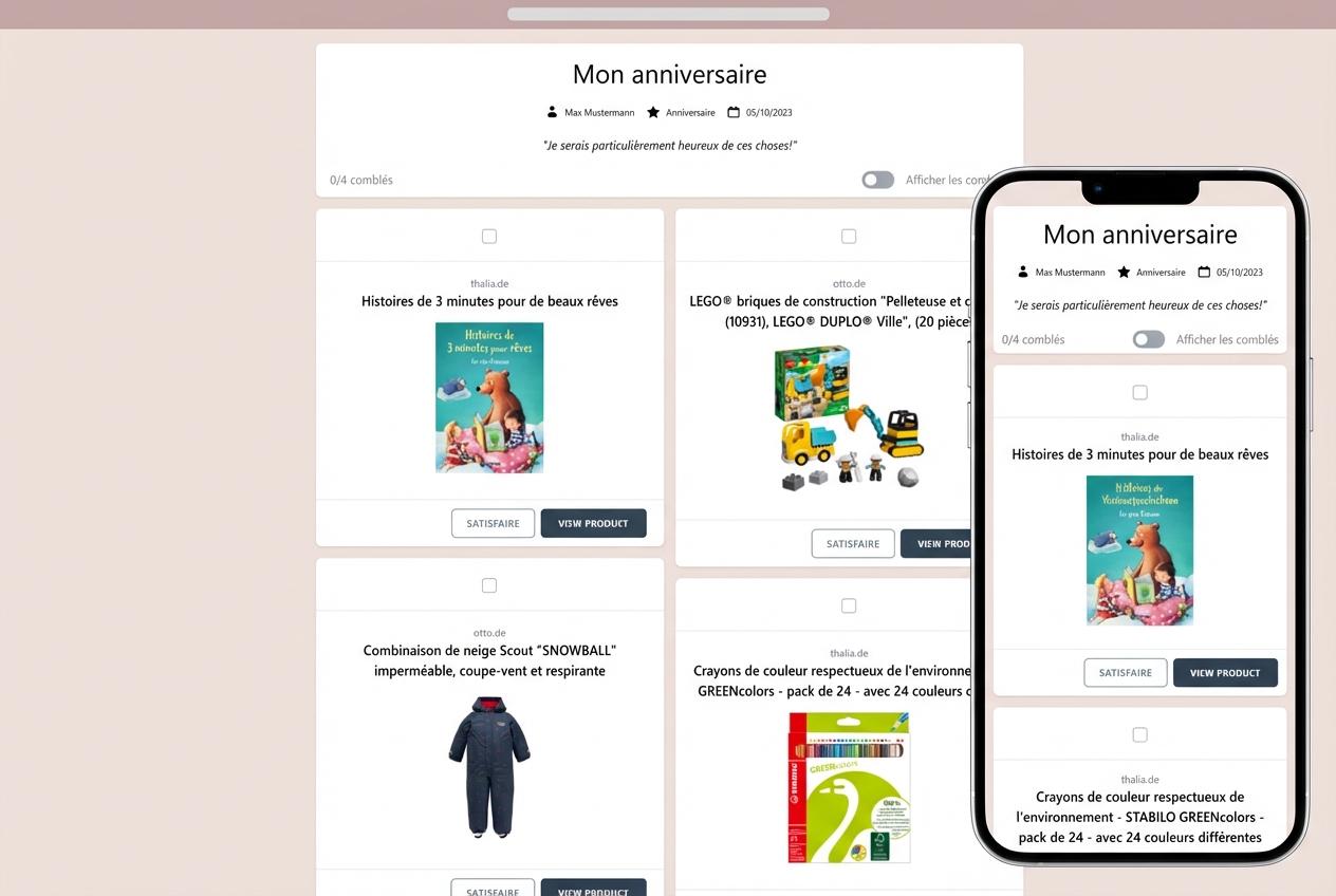 Voici comment vos invités exaucent vos souhaits