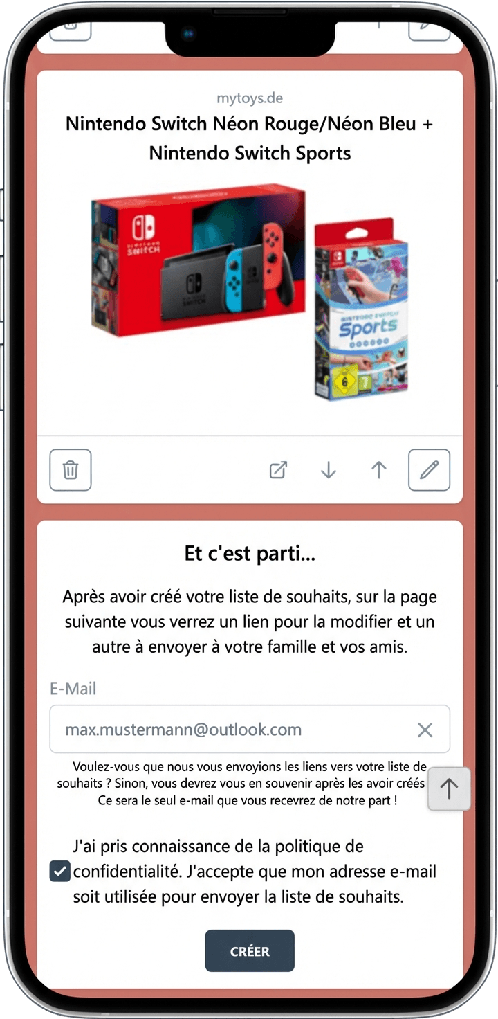 Comment créer votre liste de souhaits