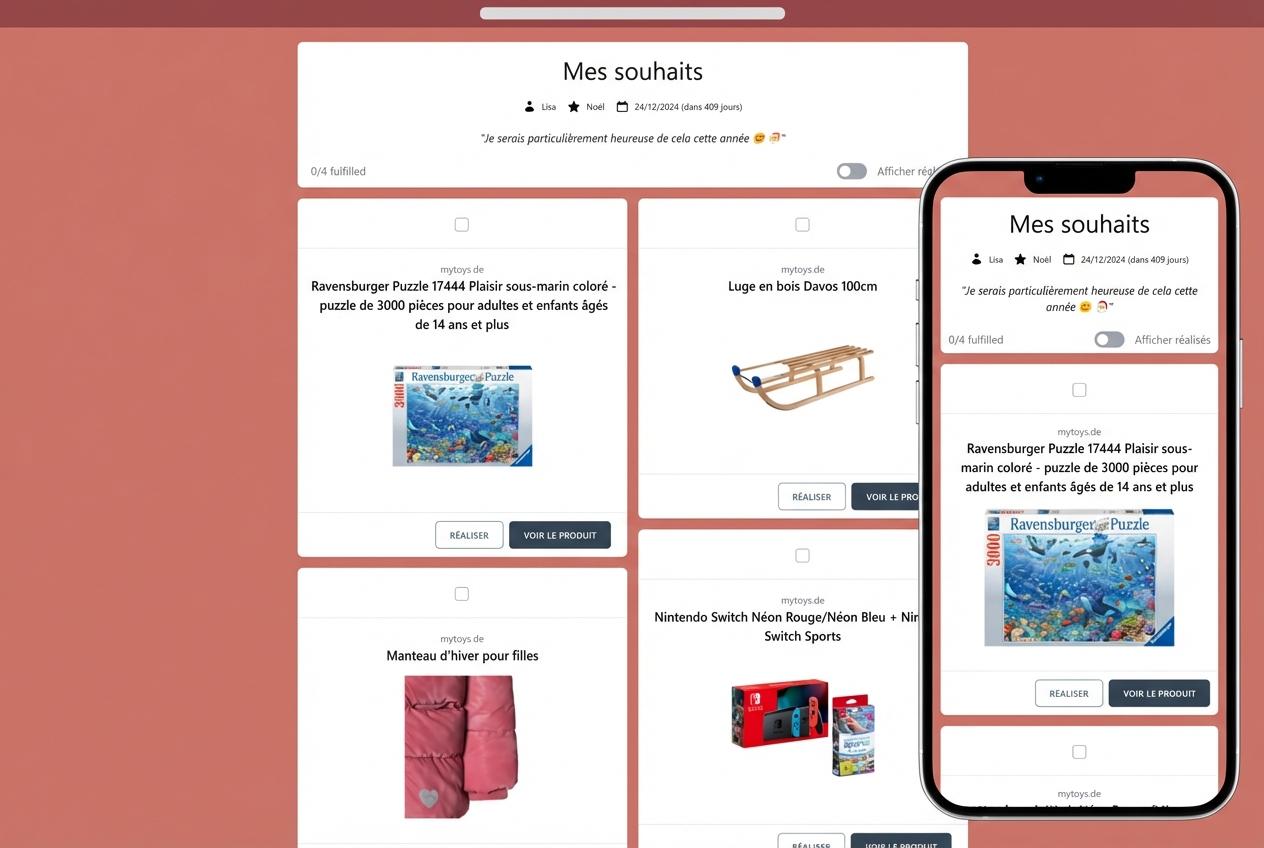 Voici comment vos invités exaucent vos souhaits